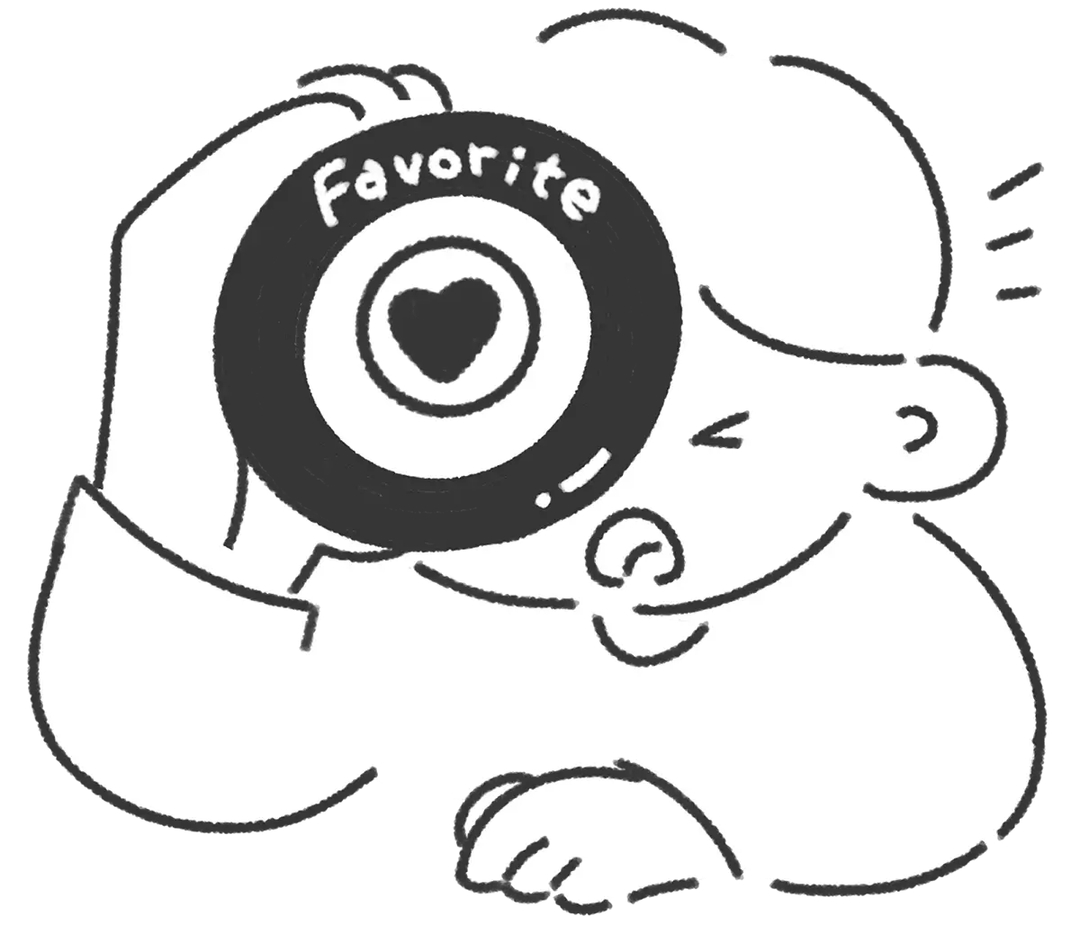 「募集を見逃さないテクニック」のイラストです